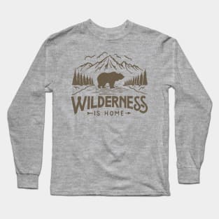 Wild Series - Wilderness Long Sleeve T-Shirt